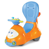 Chicco 4-in-1 Ride-On Car, Orange