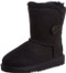 UGG Australia Infants' and Kids' Bailey Button Shearling Boots - black