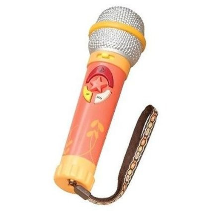 Toysmith Okideoke Microphone - Papaya 