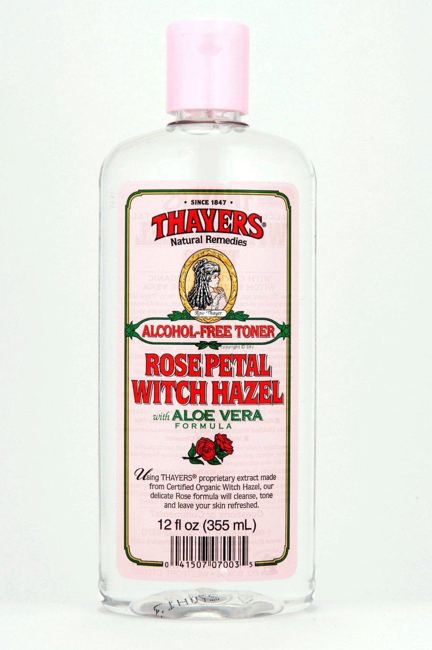 thayer witch hazel rose petal toner