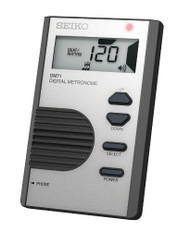 Seiko DM71S Pocket Size Metronome - Silver 