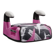 Evenflo Amp Lx No Back Booster Car Seat, Paintbrush Pink