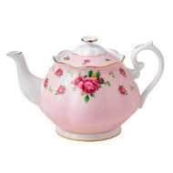 Royal Albert New Country Roses Pink Formal Vintage Teapot 