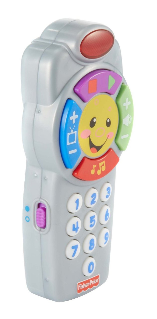 Fisher Price 6/" Laugh /& Learn Click /'n Learn Remote Educational Toy