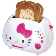 Hello Kitty 2-Slice Wide Slot Toaster With Cool Touch Exterior