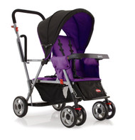 Joovy Caboose Stand On Tandem Stroller, Purpleness