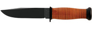 Ka-Bar Straight Leather Handled Mark 1 Knife