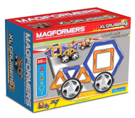 Magformers XL Cruisers Car Set (Colors may vary)