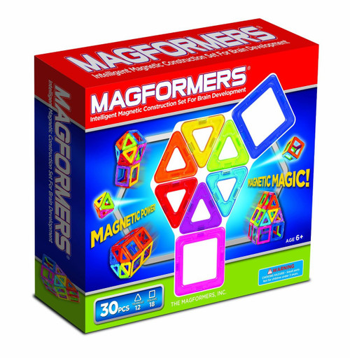 MAGFORMERS Rainbow 62 Piece Set, MAGFORMERS