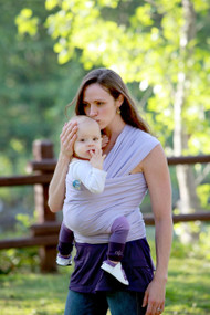 Moby Wrap Original 100% Cotton Baby Carrier, Lilac