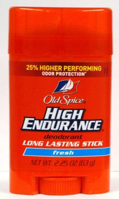 Old Spice High Endurance Deodorant Long Lasting Stick Fresh 2.25 Oz (Pack of 6)