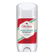 Old Spice High Endurance Invisible Solid Pure Sport Scent Men's Anti-Perspirant & Deodorant 3 Oz (Pack of 6)