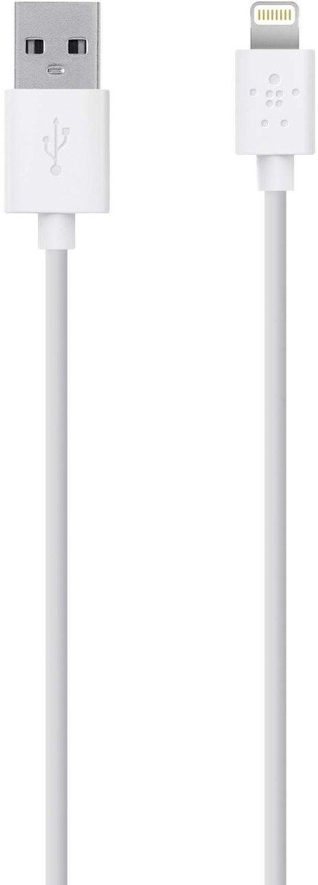 Belkin Lightning To Usb Chargesync Cable For Iphone 5 5s 5c Ipad 4th Gen Ipad Mini And Ipod Touch 7th Gen 4 Feet White For Moms