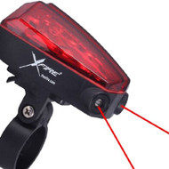 X-Fire 5-LED Taillight with Laser Lane Marker SA1101