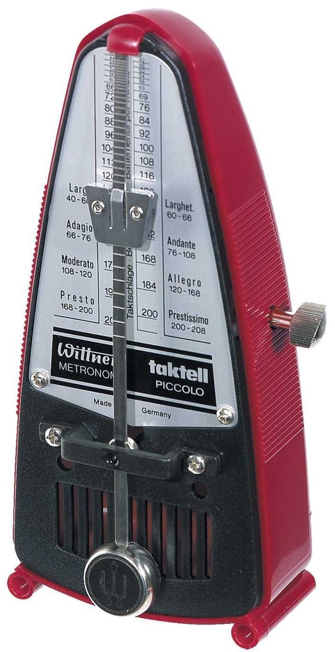 Wittner 834 Taktell Piccolo Metronome Ruby For Moms