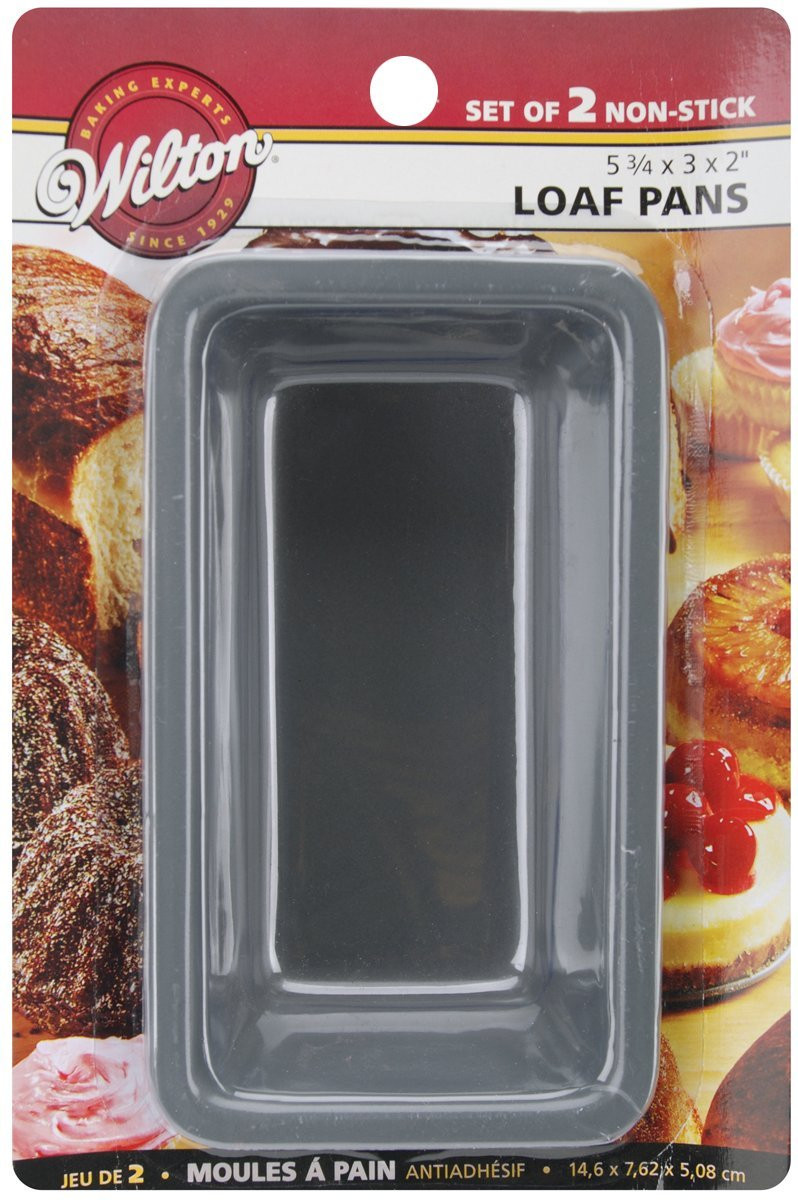 Wilton 2105-1826 Mini Loaf Pan, Set of 2 - For Moms