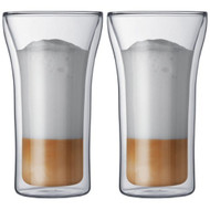 Bodum Assam Double-Wall Cooler/Beer Glass, Set of 2