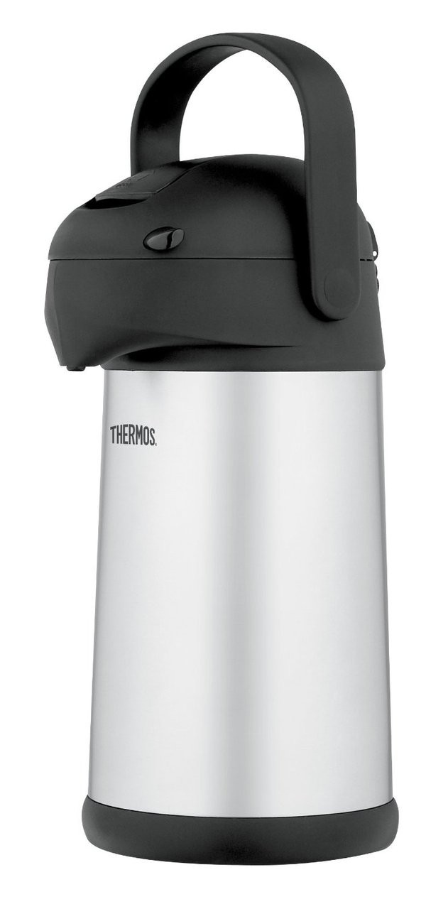 Thermos Stainless Steel 2.7-Quart Pump Pot Silver PP3025TRI4