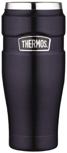 Thermos Stainless King 24 Oz. Food Jar in Stainless Steel and Midnight Blue