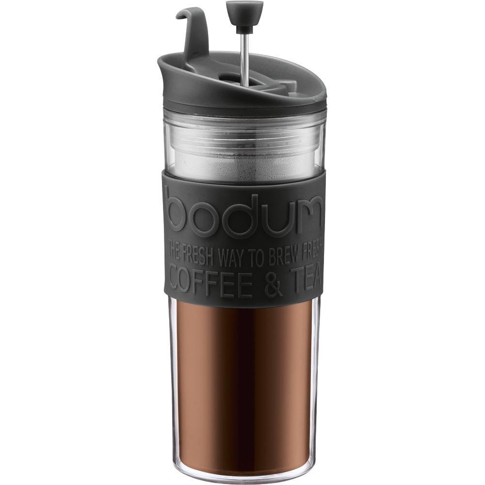 Insulated Mug0 Press 45 OunceBlack Bodum Liter15 French And Travel Plastic Coffee Tea nPkO80wX