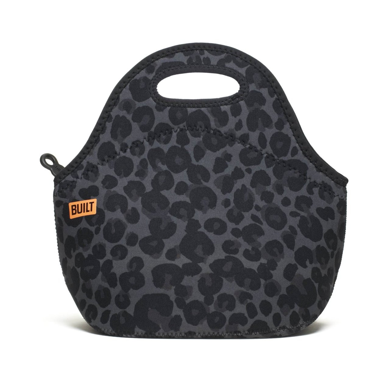 leopard lunch tote