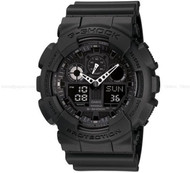 Casio Men's GA100-1A1 Black Resin Quartz Watch with Black Dial [Watch] Casio 