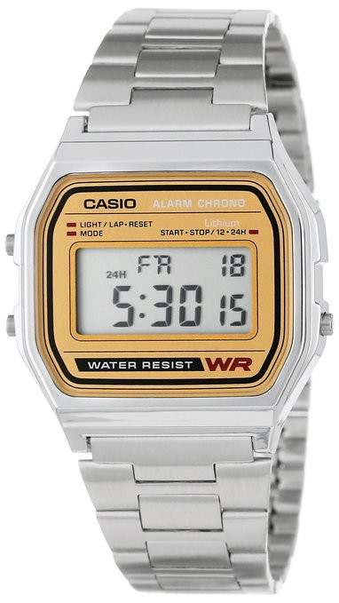 Bracelet - Classic Men\'s Casio Casual For A158WEA-9CF Digital Moms Watch