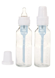 Dr Brown's 8-oz. Natural Flow Standard Glass Baby Bottles 2-pk.