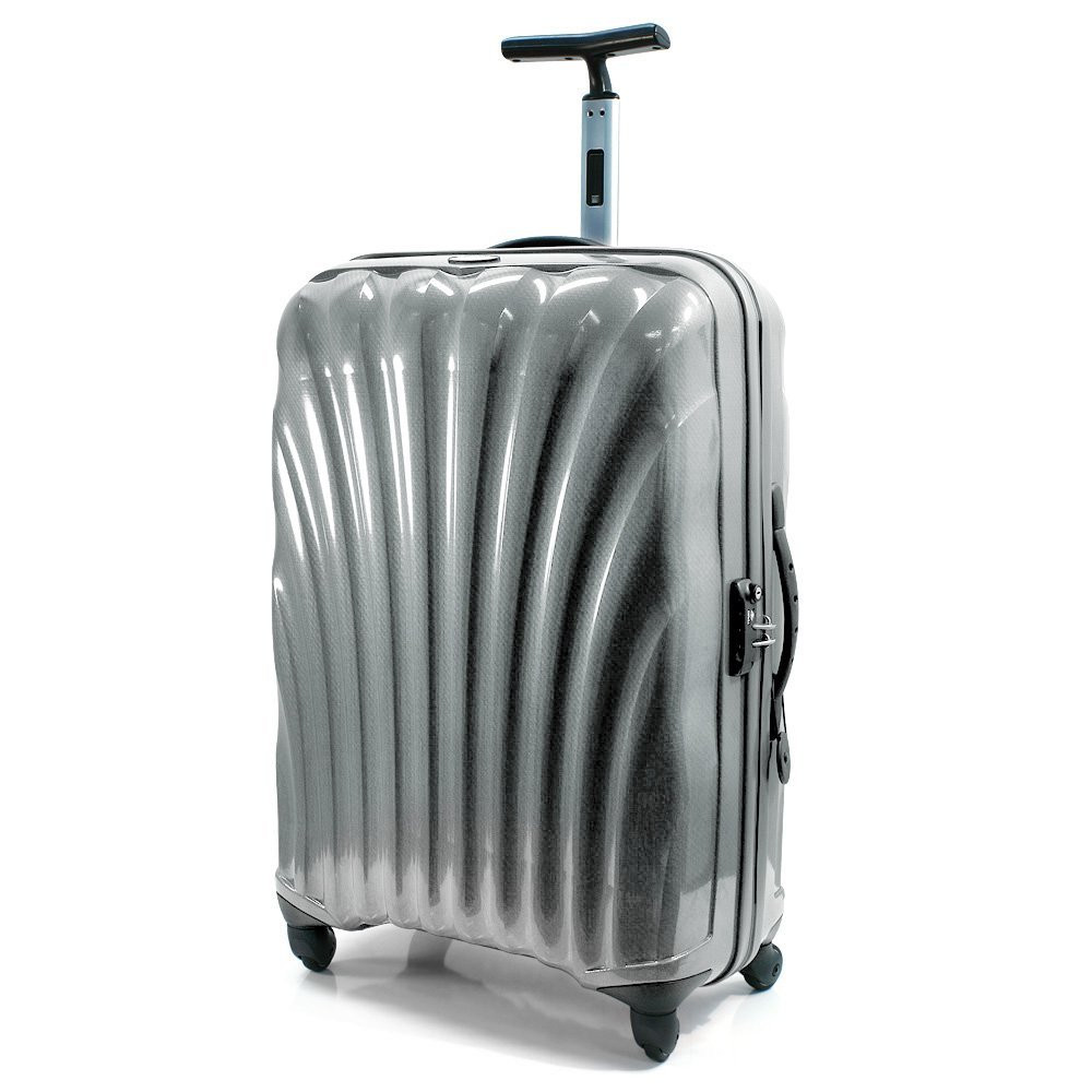 samsonite silver luggage