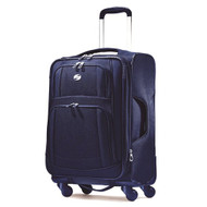 American Tourister Luggage Ilite Supreme 25 Inch Spinner Suitcase 48711-1781 Sapphire Blue