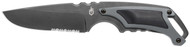 Gerber 31-000367 Basic Drop Point Fixed Blade Knife Partially Serrated Edge with Sheath