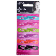 Goody Bright Snap Clips, 12 count