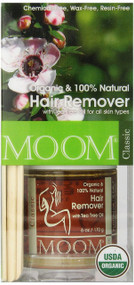 MOOM Organic Hair Removal kit with Tea Tree 6oz