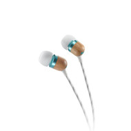 House of Marley EM-JE041-MN Smile Jamaica In-Ear Headphone with 1-Button Mic - Mint