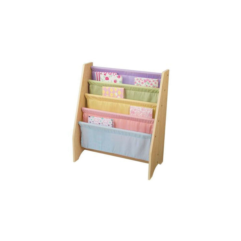 Kidkraft Personalized Sling Bookshelf Pastel For Moms