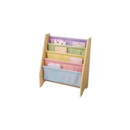 KidKraft Personalized Sling Bookshelf ,Pastel 