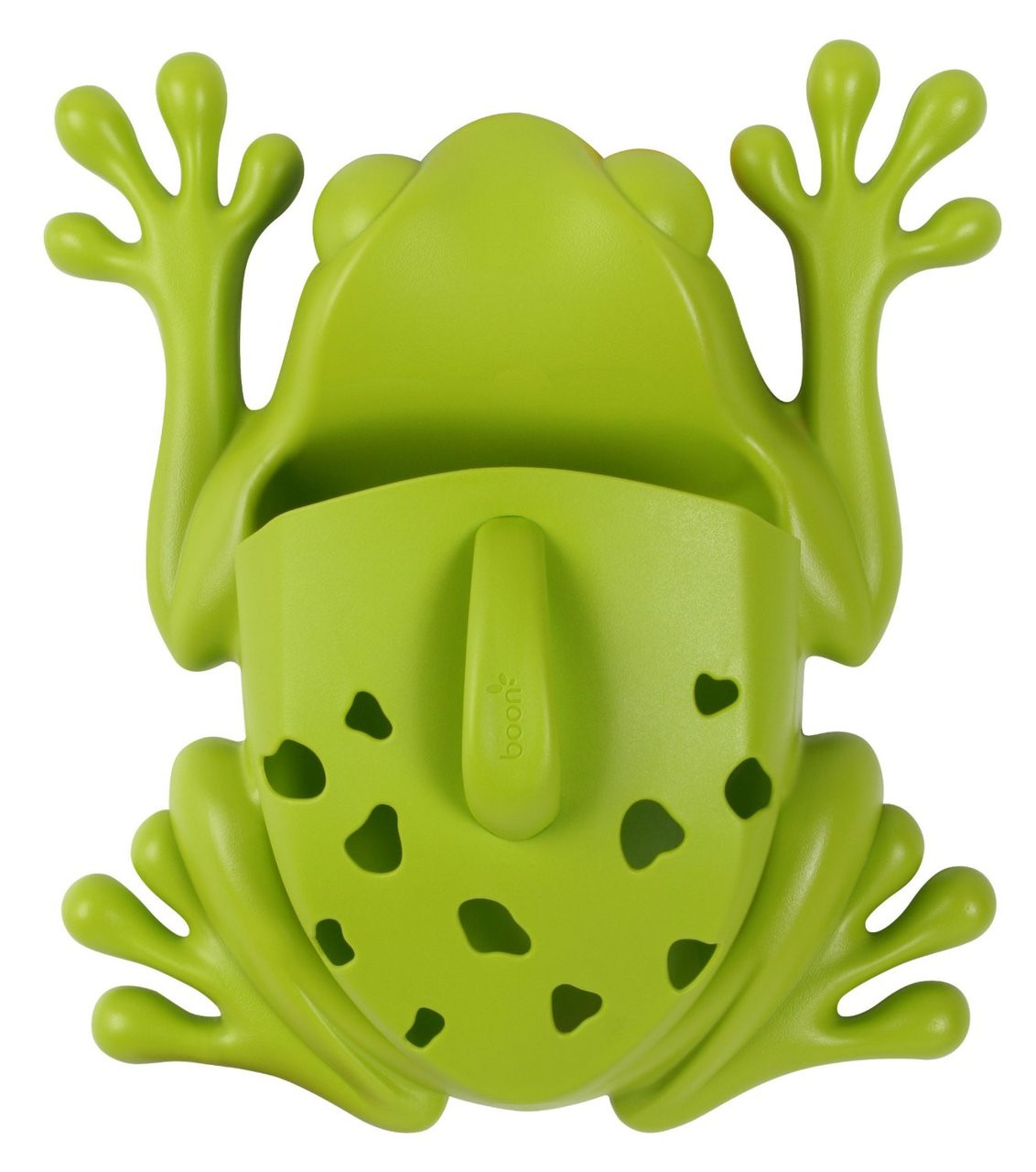 boon frog pod bath toy scoop