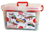 ZOOB 0Z11500 ZOOB 500 Moving Mind-Building Modeling System, Assorted Colors, 500-Pieces 