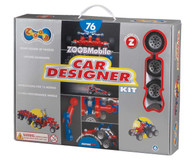 ZOOB 0Z12052 ZOOBMobile Car Designer Moving Mind-Building Modeling System, Assorted Colors, 76-Pieces 