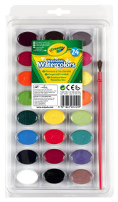 Crayola Washable Watercolors, 24 count (53-0524)