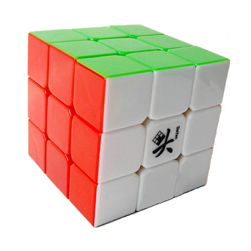 stickerless 3x3 rubik's cube