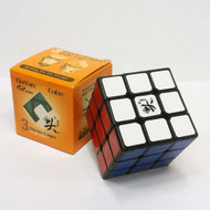Dayan 42mm Mini ZhanChi 3x3 Speed Cube 6 Color Stickerless, Black