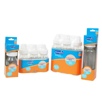 evenflo classic glass bottles