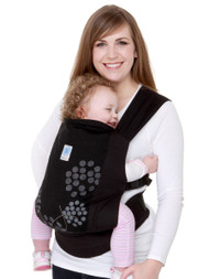 Moby Wrap GO Baby Carrier - Barberry Print