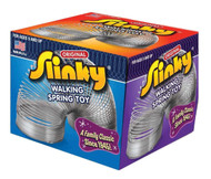 POOF-Slinky Model #100 Metal Original Slinky in Box, Single Item, Silver