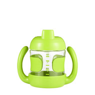 OXO Tot Sippy Cup with Handles, Green, 7 Ounce