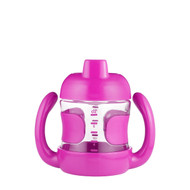 OXO Tot Sippy Cup with Handles, Pink, 7 Ounce