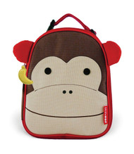 Skip Hop Zoo Lunchie Insulated Lunch Bag, Monkey
