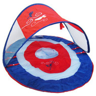 Swimways Baby Spring Float Canopy Boat - Solid