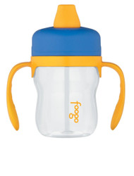 Thermos FOOGO Phases Sippy Cup, Blue/Yellow, 8 Ounce